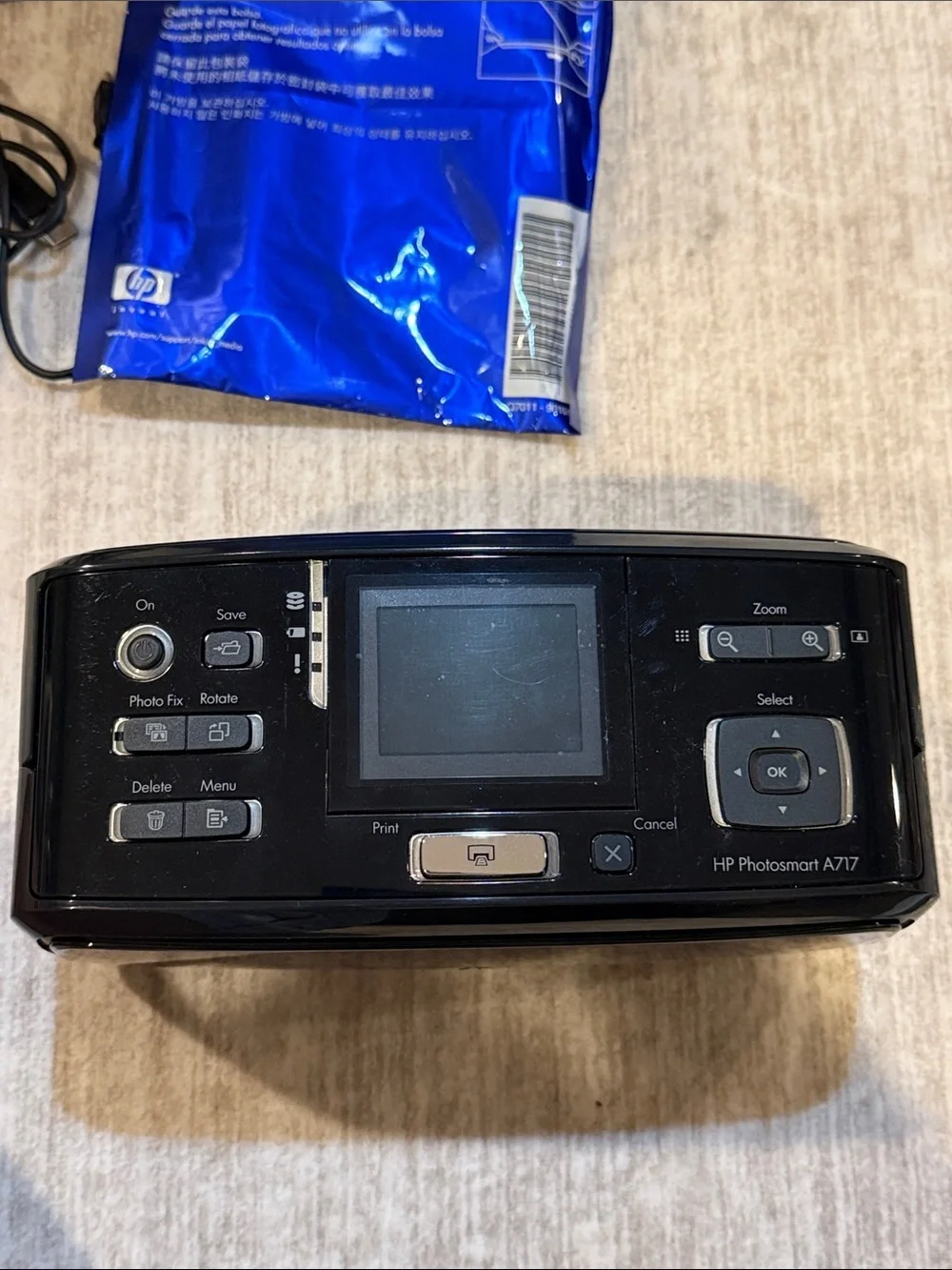HP Photosmart A717 Photo Printer